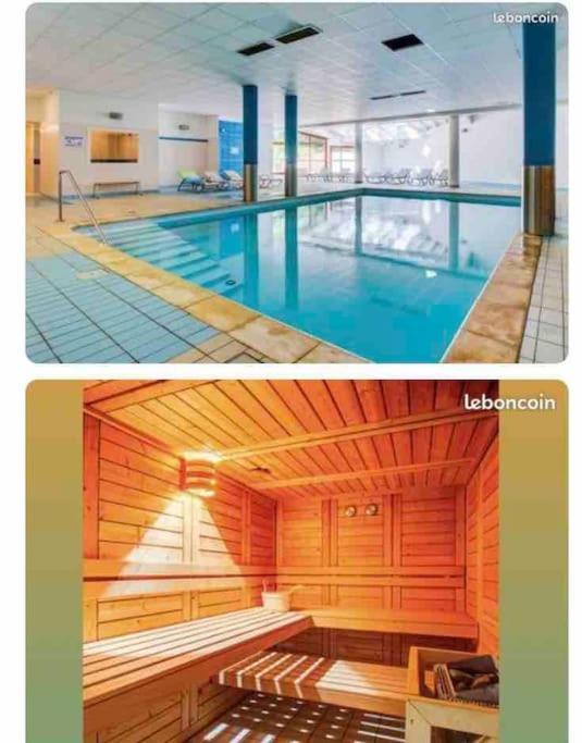 Au Bout Du Bois Piscine Sauna Hammam Accessible En Saison Et Le Logement Accessible Toute L Annee Les Deserts  Bagian luar foto